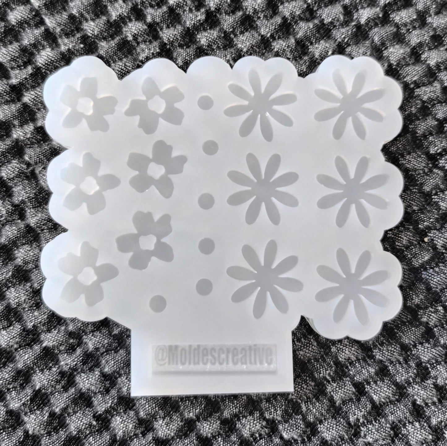 Molde flor variadas 2