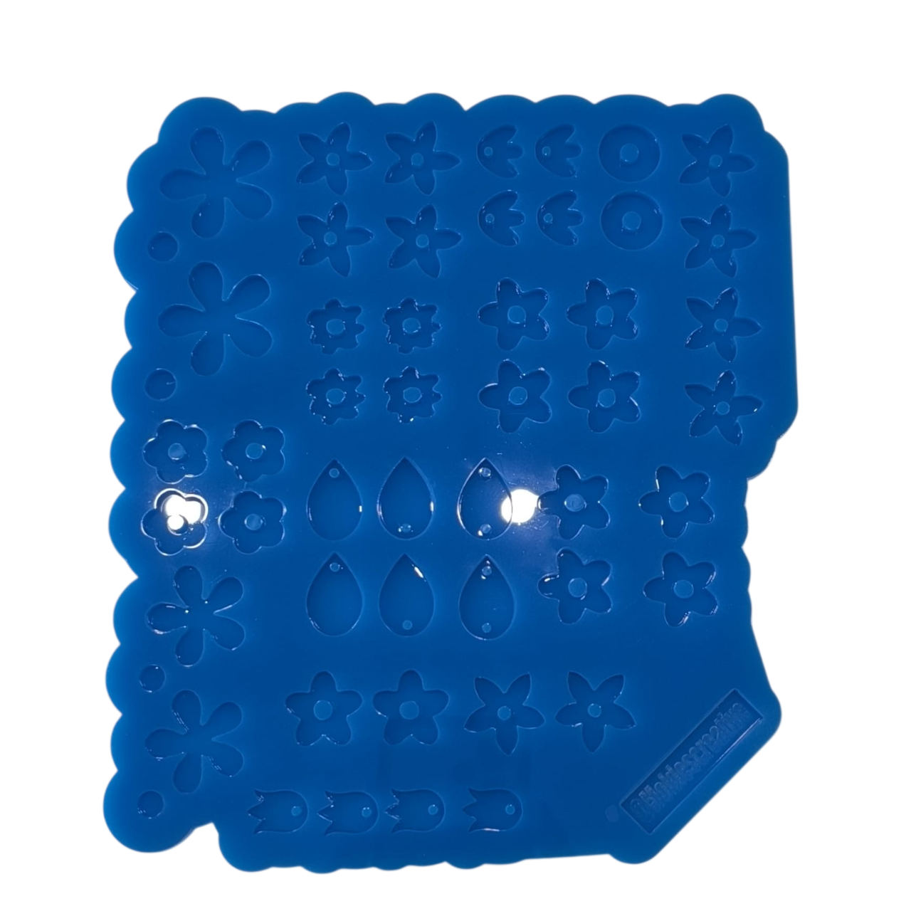 Molde flor variadas 8