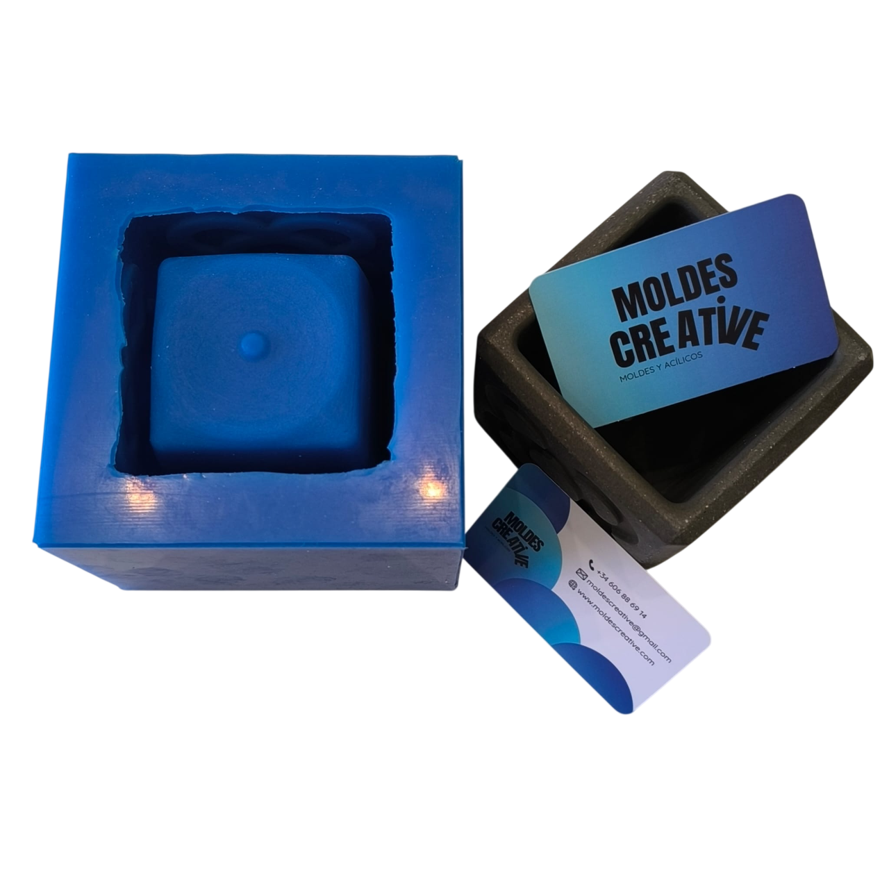 Molde Maceta para velas