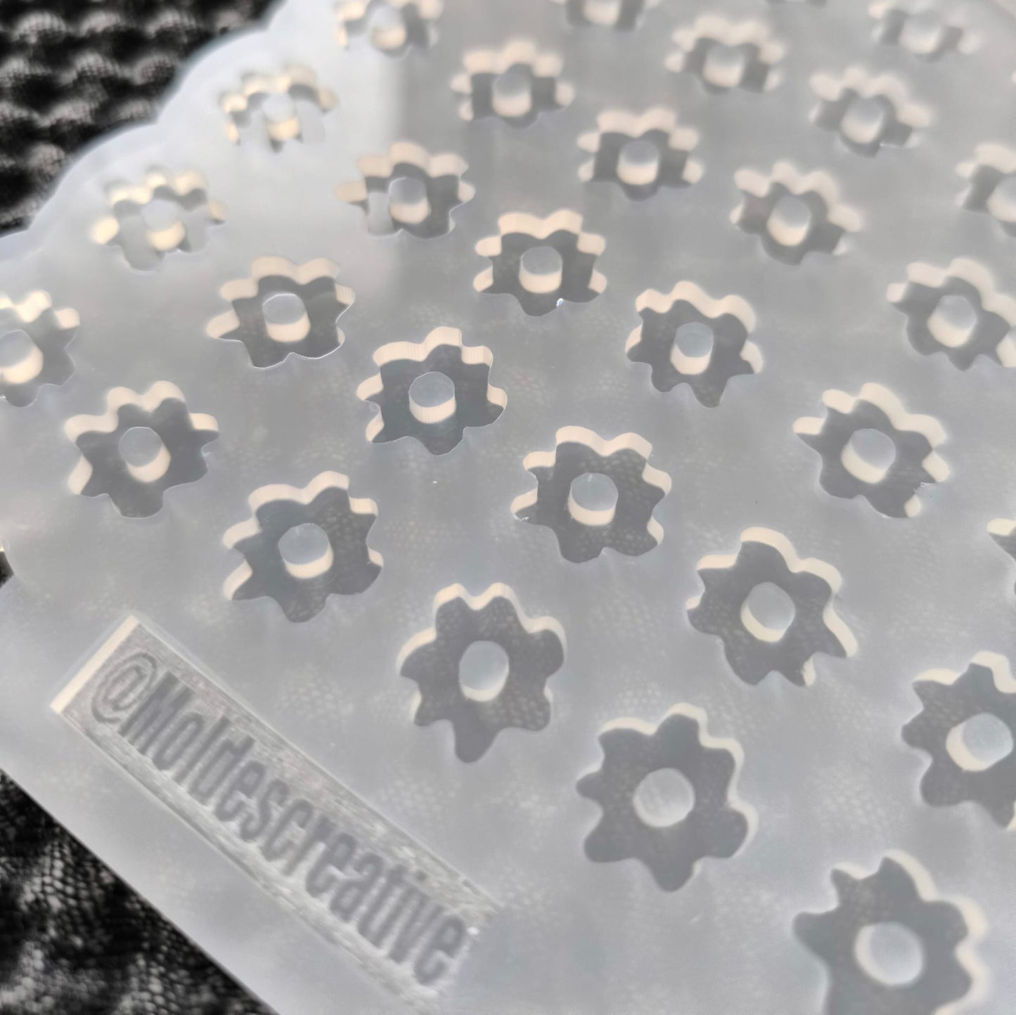 Molde flor 15mm modelo 1