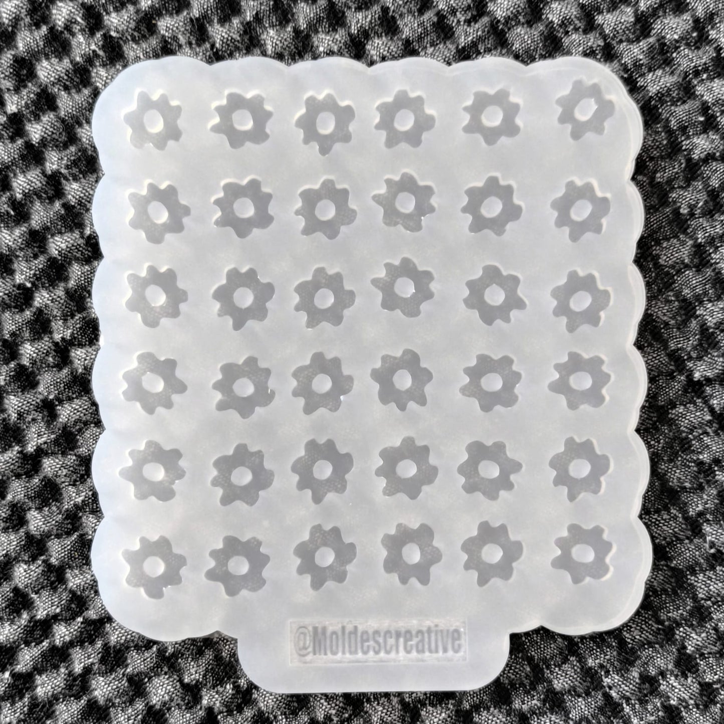 Molde flor 15mm modelo 1