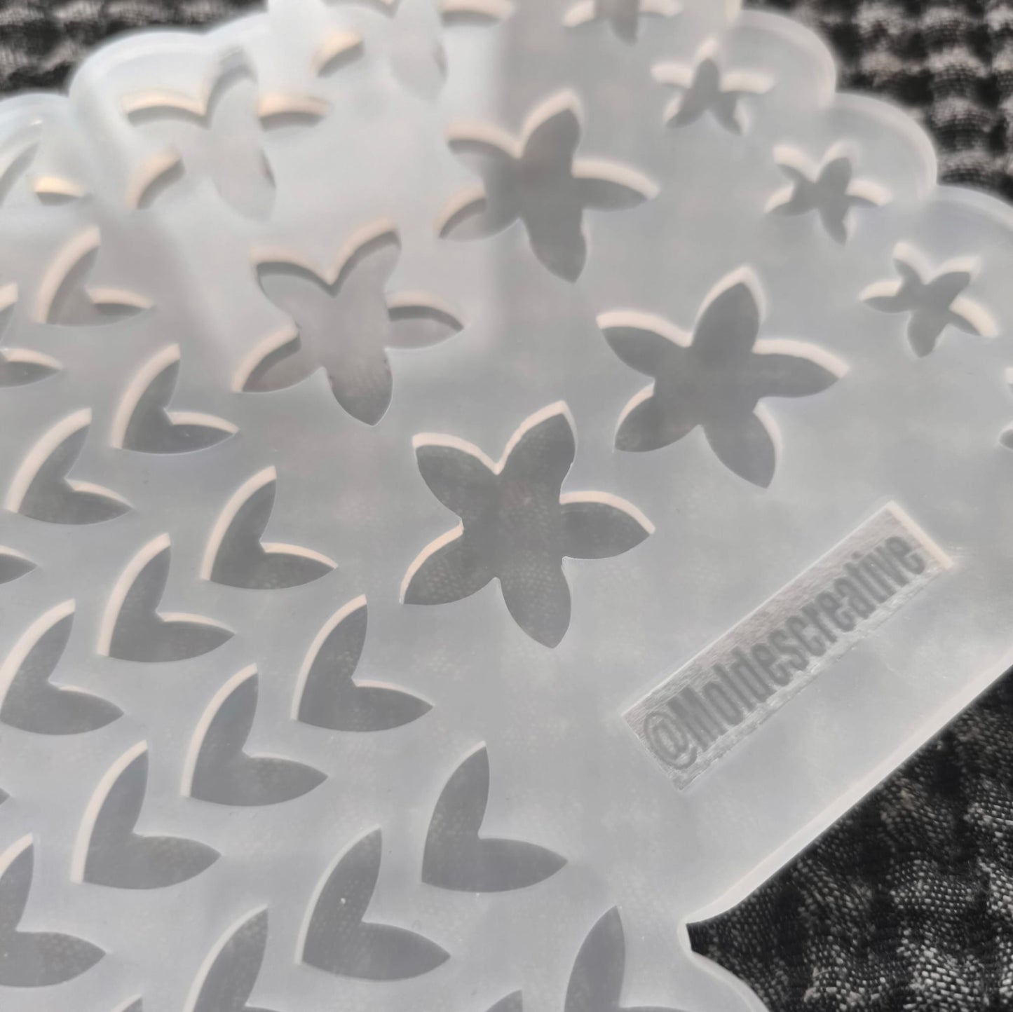 Molde flor variadas 4