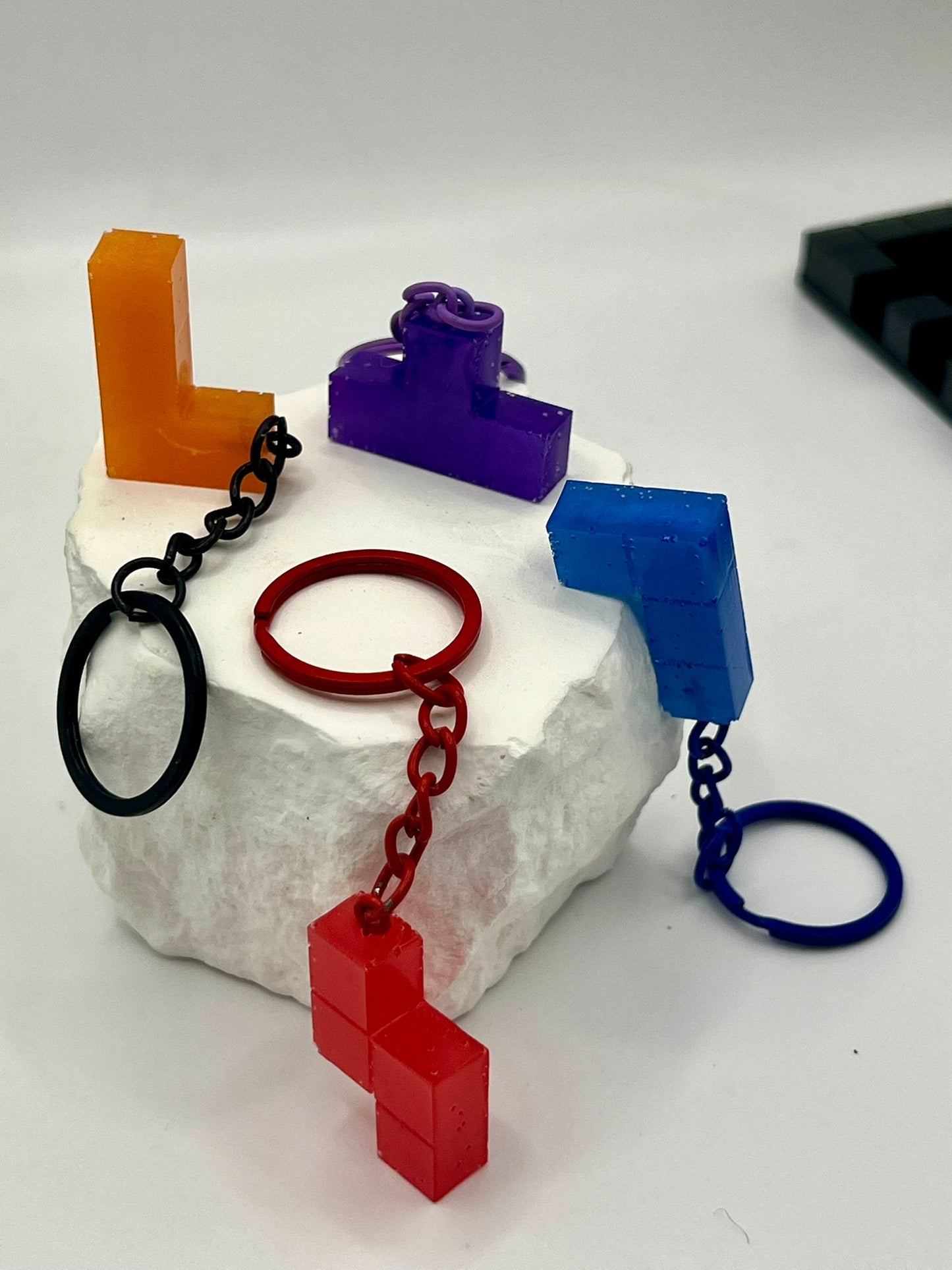 Molde de llavero para llaves de casa formato Tetris