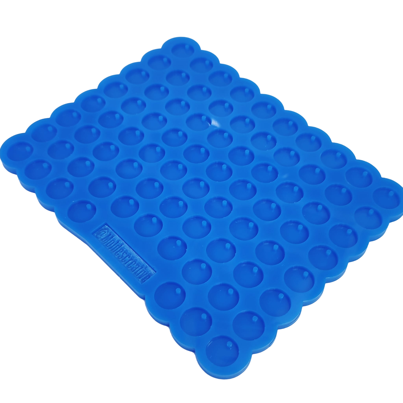 Molde de circulo " botón " de 15mm con agujero