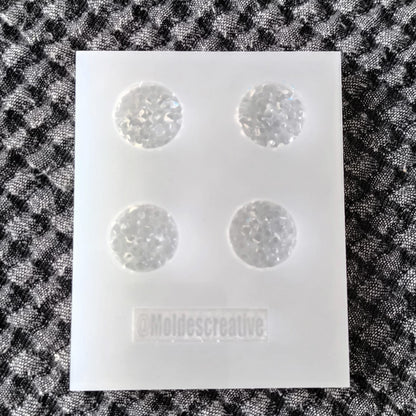 Molde circulos de 20 mm con relieve