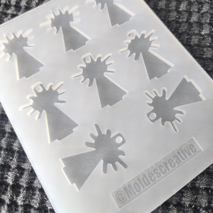 Molde silueta de Virgen modelo 1