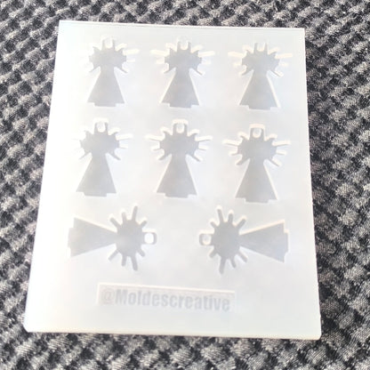 Molde silueta de Virgen modelo 1