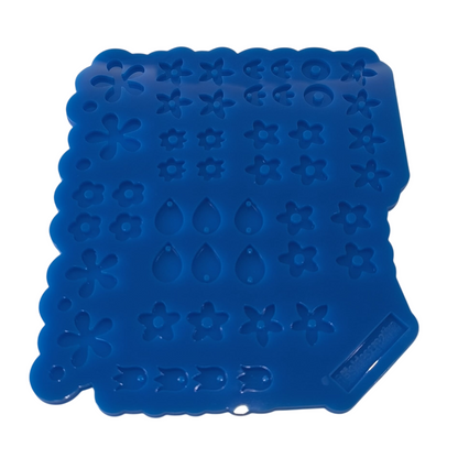 Molde flor variadas 8