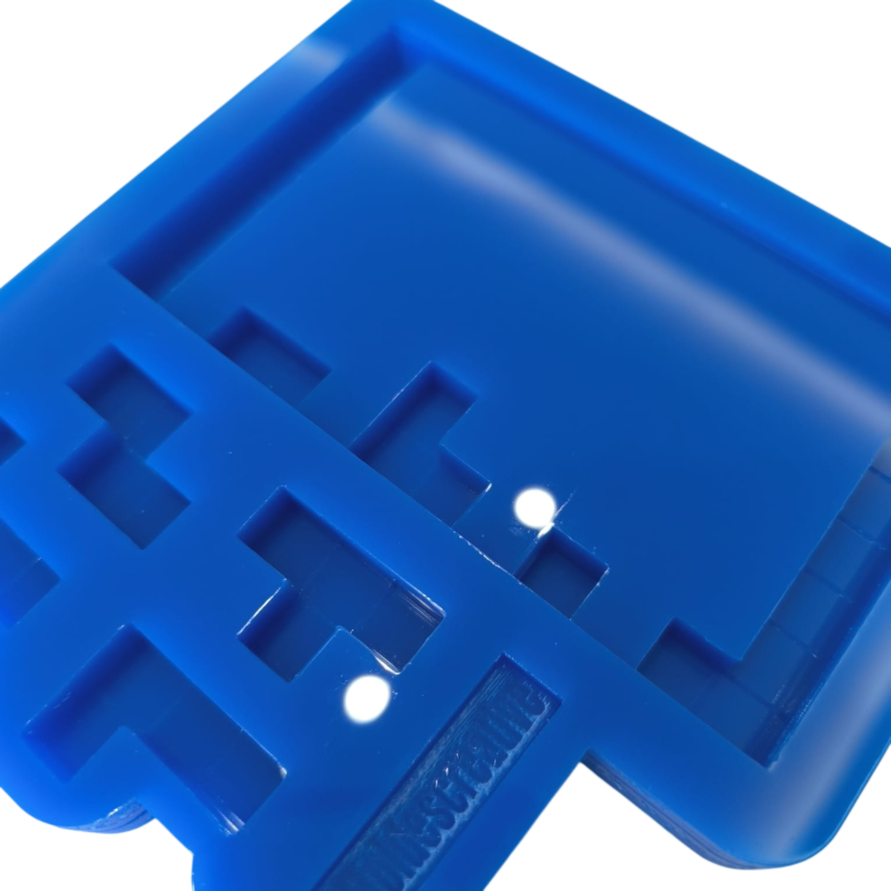 Molde  de llavero para llaves de casa formato Tetris