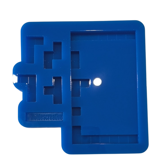 Molde  de llavero para llaves de casa formato Tetris