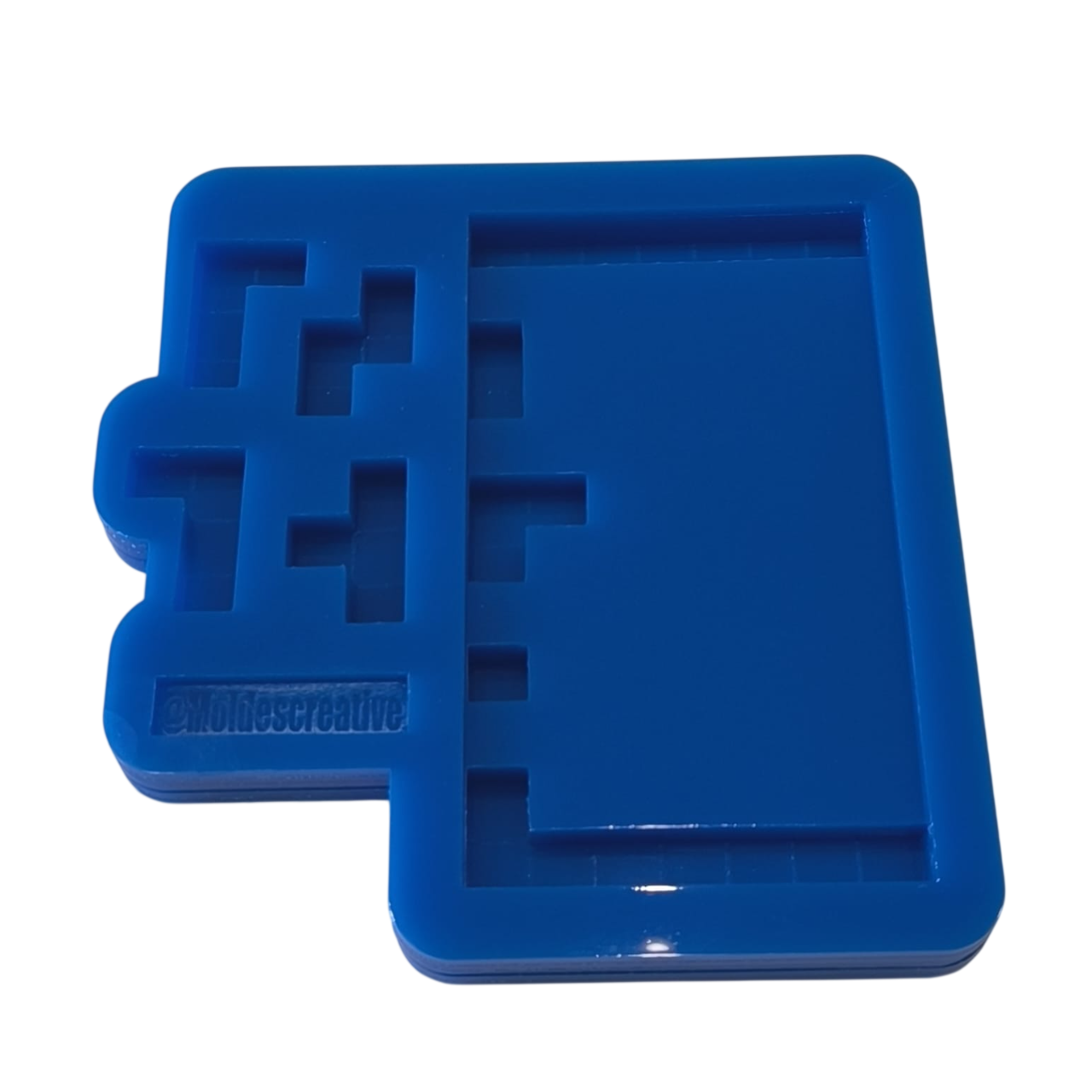 Molde  de llavero para llaves de casa formato Tetris