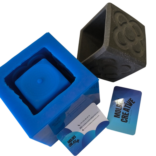Molde Maceta para velas