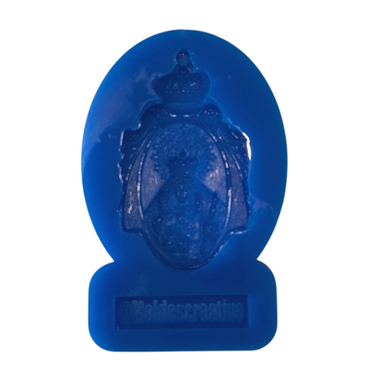 Molde medalla nuestra señora del Rosario