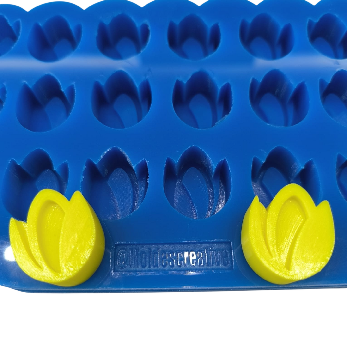 Molde Wax Melts "tulipanes"