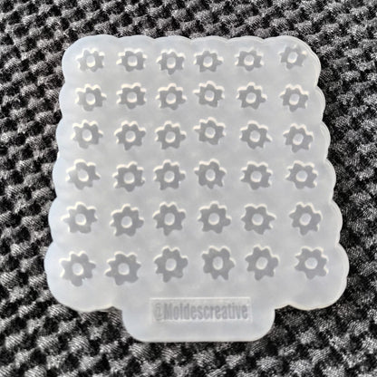 Molde flor 15mm modelo 1