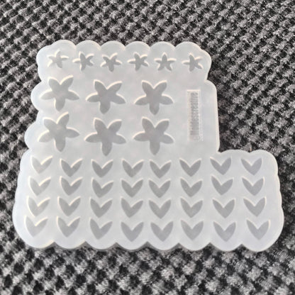 Molde flor variadas 4
