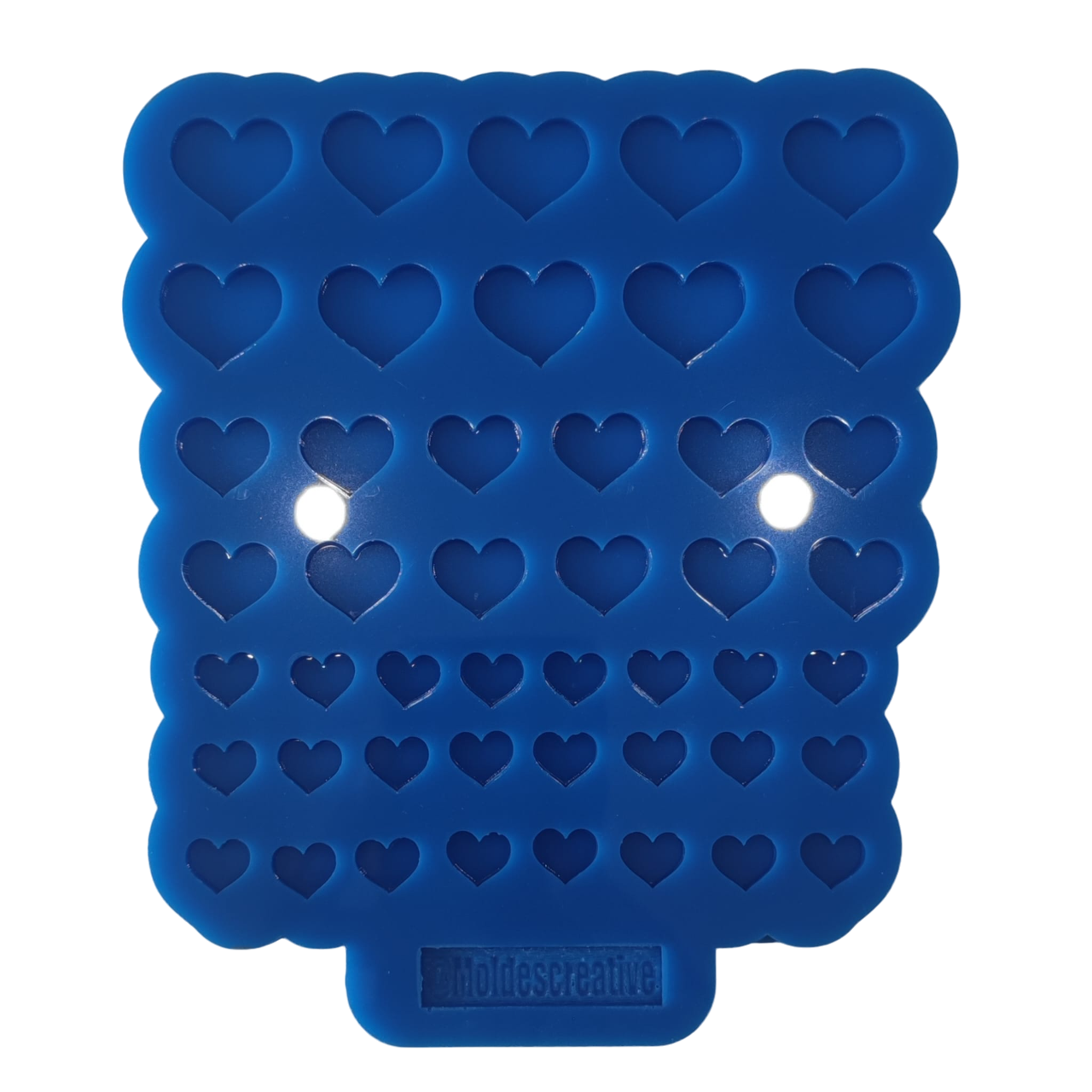 Molde de corazones de  20mm, 15mm y de 10mm